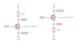 Mosfet Connection